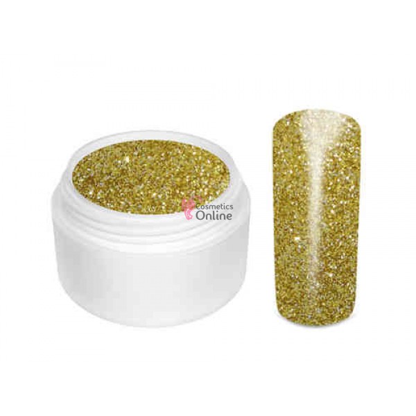 Gel UV Amelie color Antique Gold Glitter 5ml